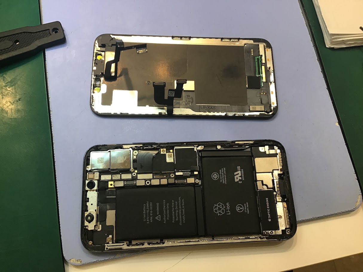 iPhoneXのバッテリー交換ならデータそのまま修理可能なスマホ修理工房グランデュオ蒲田店へ！